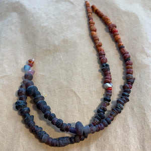 Ancient Multi-Color Glass Beads, Afghanistan