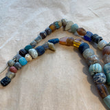 Ancient Multi-Color Glass Beads, Afghanistan