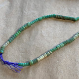Ancient Blue & Green Glass Beads, Afghanistan