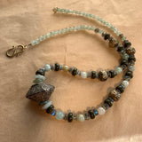 18 Karat Wedding Bead Necklace by Ruth