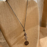 Rare Dogon Purple Glass Necklace by Ruth