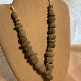 Strand of Ancient Faience Beads, Egyptian