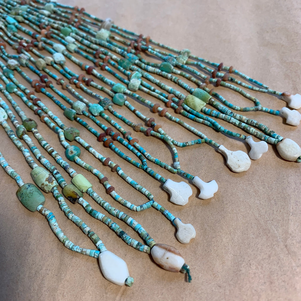 Ancient Turquoise Beads, Indus Valley, Afghanistan