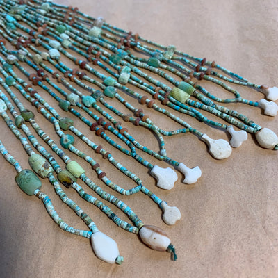 Ancient Turquoise Beads, Indus Valley, Afghanistan