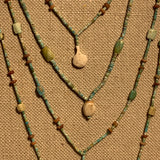 Ancient Turquoise Beads, Indus Valley, Afghanistan