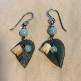 Jade Leaves Earrings