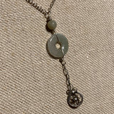 Simple Jade Donut Necklace