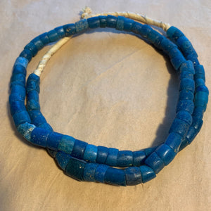 Antique Blue Beads