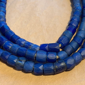 Antique Russian Blue Beads