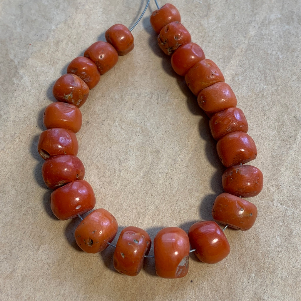 Antique Berber Coral Beads