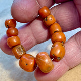 Antique Berber Coral Beads
