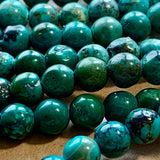 5mm Chinese Turquoise Round Beads