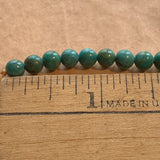 5mm Chinese Turquoise Round Beads
