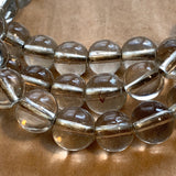 Antique Clear Peking Glass Beads