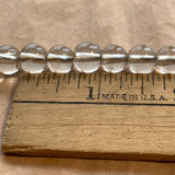 Antique Clear Peking Glass Beads