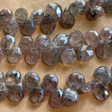 Rutilated Quartz Briolettes