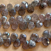 Rutilated Quartz Briolettes