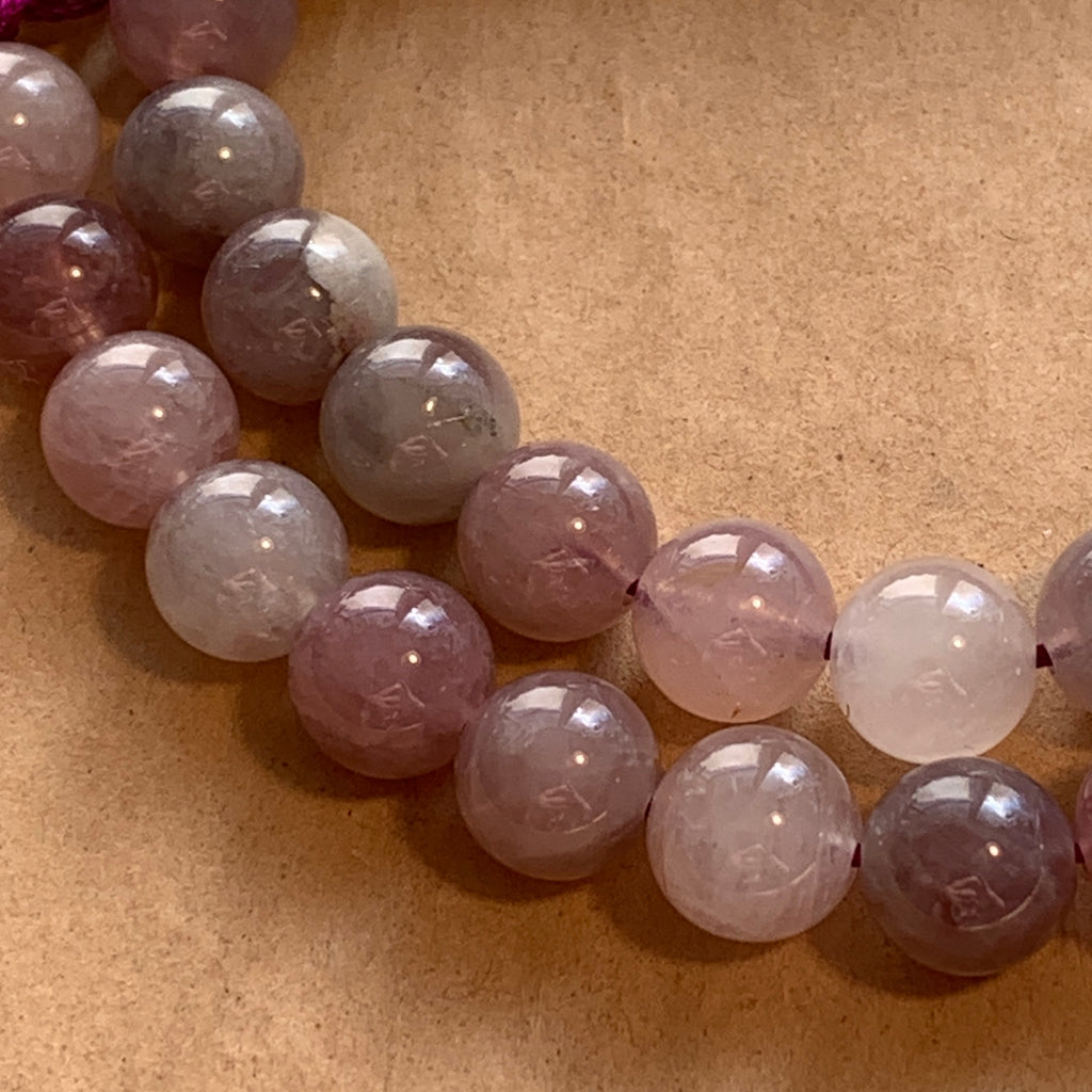 8mm Madagascar Rose Quartz Round Beads