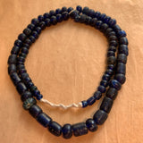 Ancient Cobalt Blues Tradewinds Glass Beads