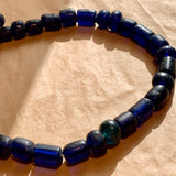 Ancient Cobalt Blues Tradewinds Glass Beads