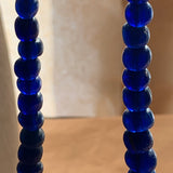 Ancient Cobalt Blues Tradewinds Glass Beads