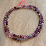 4mm Faceted Tourmaline Mini-Coins