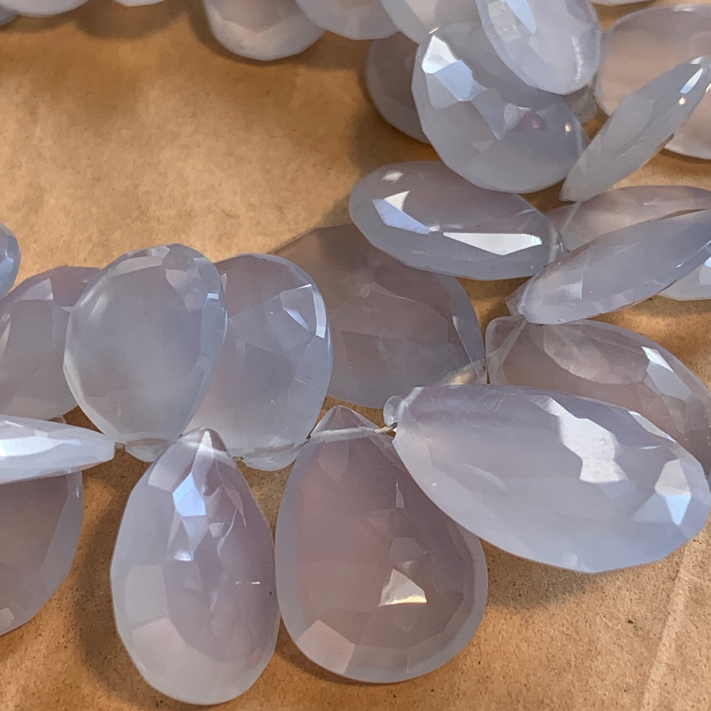 Lovely Large Chalcedony Briolettes