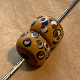 Antique Venetian Glass Disc Beads Traded in Nigeria