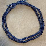 Violet/Blue Iolite Beads, 3mm