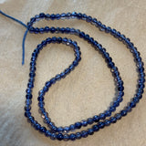 Violet/Blue Iolite Beads, 3mm
