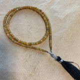 Ethiopian Beige Opal Beads, Rondelles