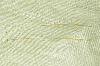30 Gauge 18 Kt Gold Headpin