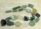 Chunky Strand of Roman Glass Beads