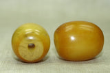Large Antique Bakelite Amber Bead
