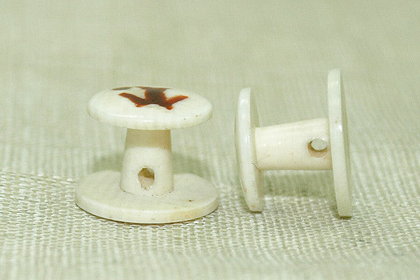 Cuff Button Ivory Vintage Ivory Buttons/Cuff-links from China | Beadparadise.com