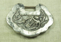 Large Old Silver Lucky Pendant from China