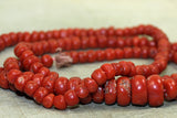 Strand of Rare, Antique of A-1 Quality Nigerian Coral Beads