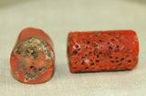 Large Antique Moroccan Coral Beads