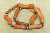 Strand of Moroccan Branch Coral Beads