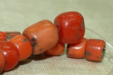 Antique Berber Red Coral Beads