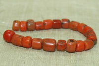 Small Strand of Antique Berber Red Coral Beads