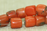 Small Strand of Rare Berber Red Coral Beads