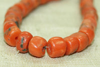 Small Strand of Rare Berber Red Coral Beads