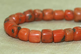 Strand of 25 Rare Berber Red Coral Beads