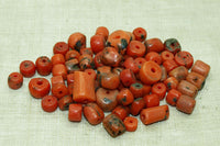 Collection of Rare Berber Red Coral Beads