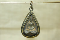 Small Ceramic Buddhist Pendant