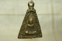 Bronze Thai  Buddha Pendant
