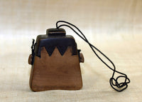 Traditional Indonesian Mini-Tobacco Palmwood Purse