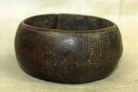 Heavy Antique Bronze Dogon Bracelet