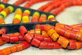 Eight Strand Beaded necklace from India